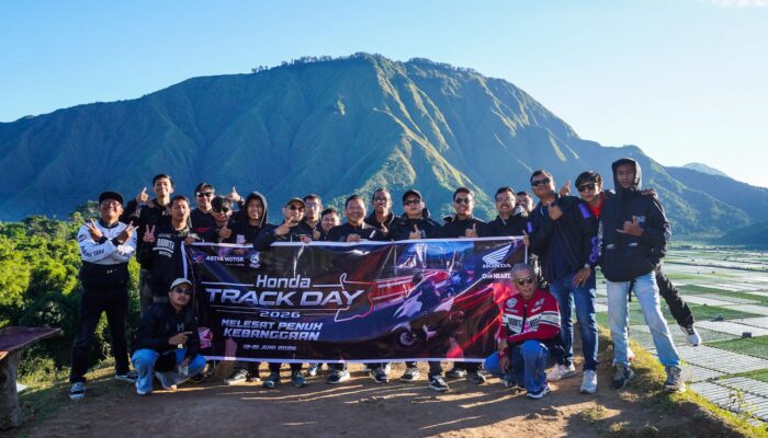Dari Sembalun ke Mandalika, Komunitas Vario Nikmati Touring di Lombok