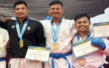 Polda NTB Borong 5 Medali Karate di Pekan Olahraga Polri 2026