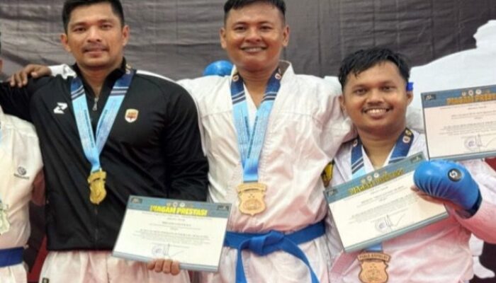 Polda NTB Borong 5 Medali Karate di Pekan Olahraga Polri 2026