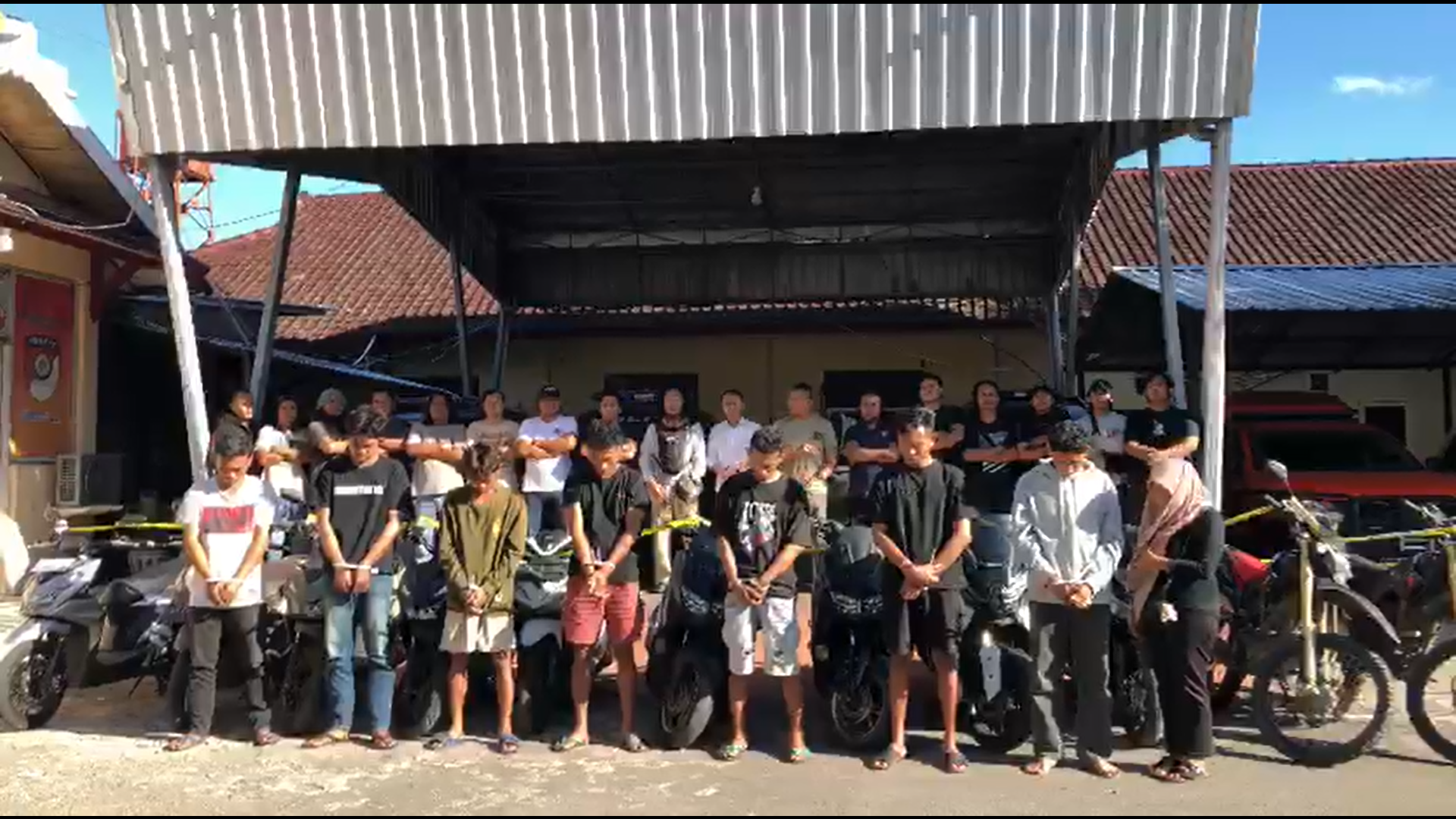 Polda NTB Bongkar Jaringan Curanmor Lintas Pulau, 8 Pelaku Ditangkap