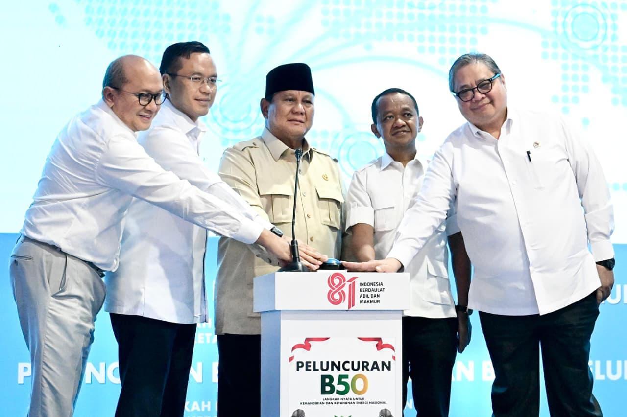 Prabowo: B50 Bikin Indonesia Tak Perlu Impor Solar Lagi