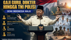 Prabowo Soroti Gaji Guru, Dokter hingga Polisi Demi Indonesia Maju