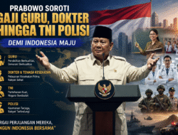 Prabowo Soroti Gaji Guru, Dokter hingga Polisi Demi Indonesia Maju