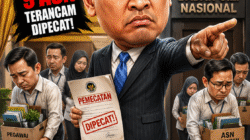 BGN Pecat 261 Pegawai, 9 ASN Terancam Dipecat