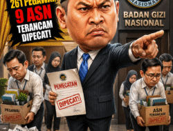 BGN Pecat 261 Pegawai, 9 ASN Terancam Dipecat