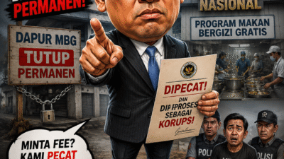 883 Dapur MBG Ditutup, Bos BGN Ancam Pecat Pelaku Korupsi