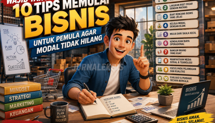 Wajib Tahu! 10 Tips Memulai Bisnis untuk Pemula Agar Modal Tidak Hilang