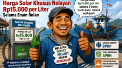 Pemerintah Pangkas Harga Solar Nelayan Jadi Rp15.000, Berlaku 6 Bulan