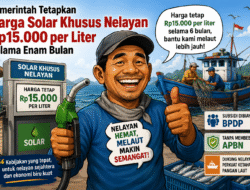 Pemerintah Pangkas Harga Solar Nelayan Jadi Rp15.000, Berlaku 6 Bulan