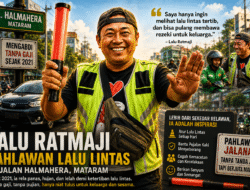 Kisah Relawan Lalu Lintas Mataram yang Bertahan dari Keikhlasan