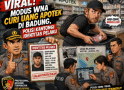 Viral! Modus WNA Curi Uang Apotek di Badung, Polisi Kantongi Identitas Pelaku