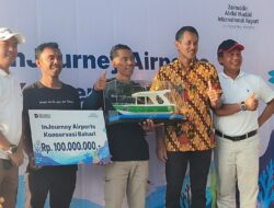 InJourney Airports Serahkan Kapal Patroli dan Perkuat Konservasi Bahari di Pantai Nipah Lombok Utara