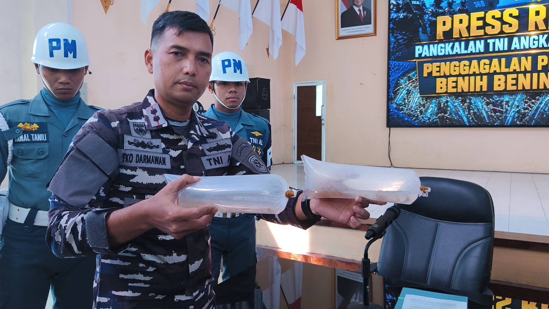 Lanal Mataram Bongkar Penyelundupan 10.000 Benih Lobster, Ini Modusnya