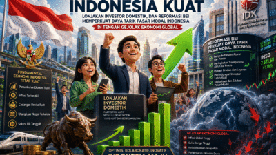 Pasar Modal Indonesia Makin Kokoh, Investor Domestik Jadi Penopang Utama