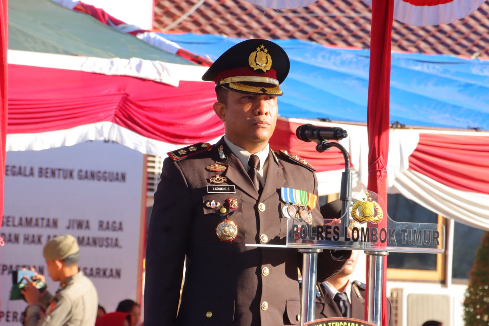 Hari Bhayangkara ke-80 di Lombok Timur, Kapolres Tegaskan Komitmen Polri untuk Masyarakat