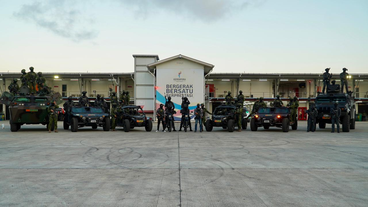 Kopassus Gelar Latihan di Mandalika, ITDC Perkuat Keamanan Jelang MotoGP 2026