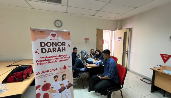 Astra Motor NTB Gelar Aksi Donor Darah, Wujud Kepedulian Melalui Pilar CSR AM Health
