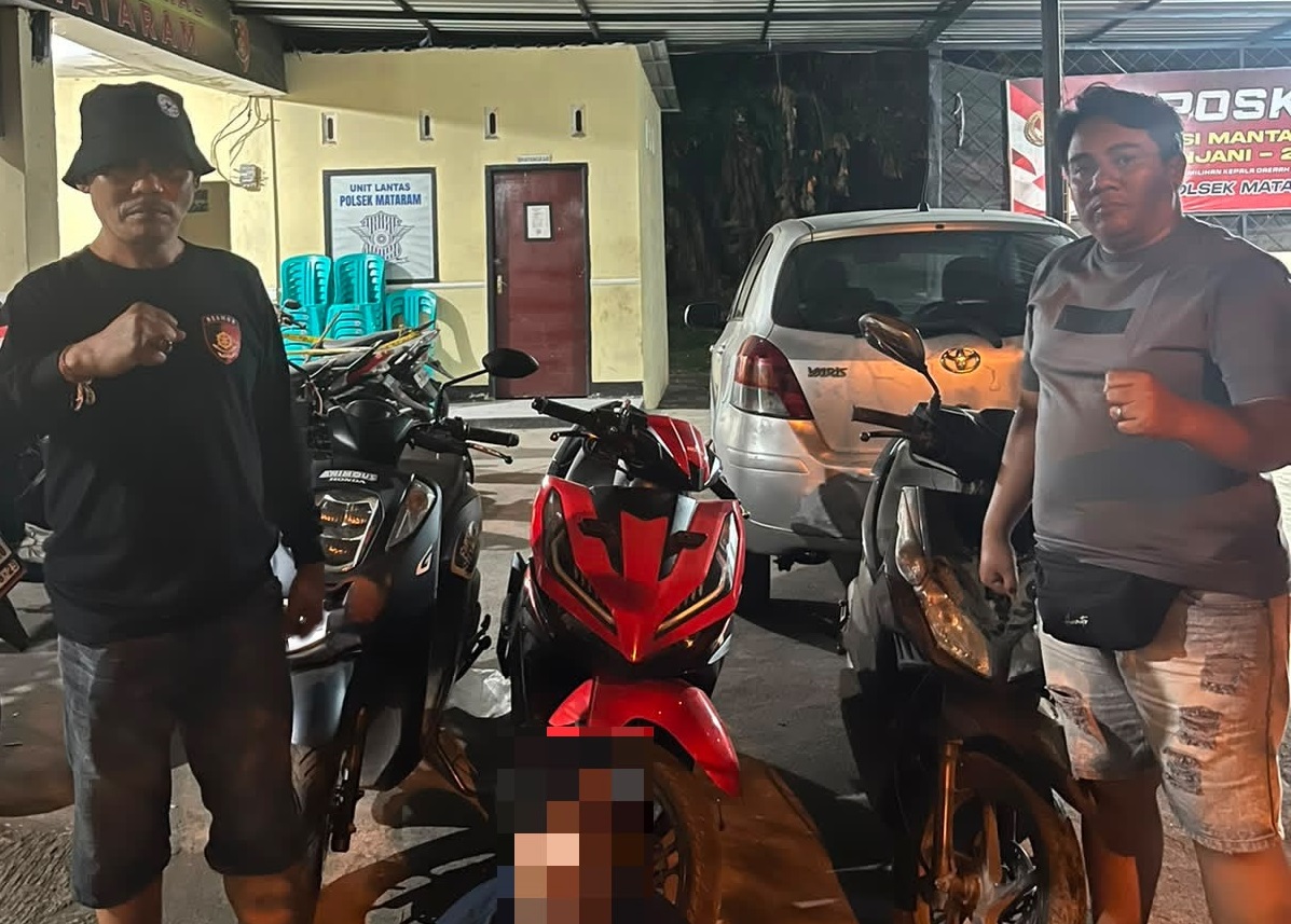 Pura-pura Salat, Spesialis Curanmor Masjid di Mataram Dibekuk Polisi