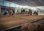 Lapas Lombok Barat Produksi Coco Net, Warga Binaan Dibekali Keterampilan Bernilai Ekonomi