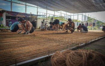 Lapas Lombok Barat Produksi Coco Net, Warga Binaan Dibekali Keterampilan Bernilai Ekonomi