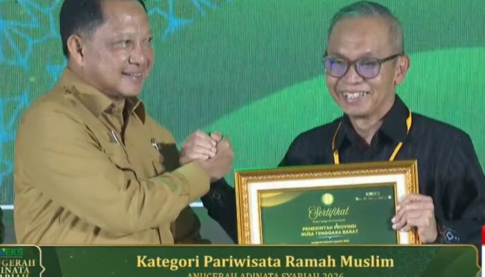 NTB Borong 5 Penghargaan Syariah Nasional, Bukti Jadi Rujukan Indonesia