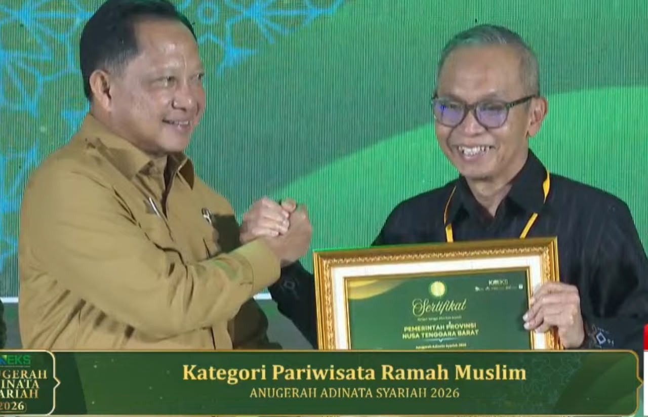 NTB Borong 5 Penghargaan Syariah Nasional, Bukti Jadi Rujukan Indonesia