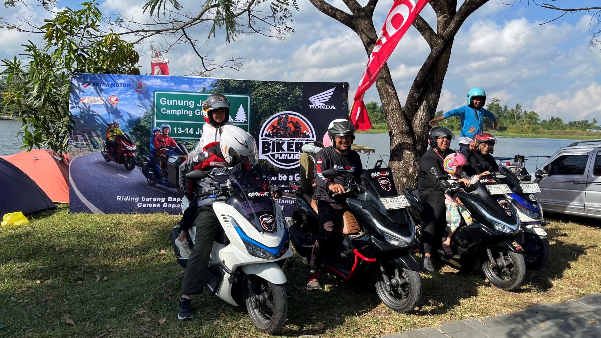 Semakin Kreatif, Komunitas Honda PCX Bikers Gelar Edukasi bertajuk Playland