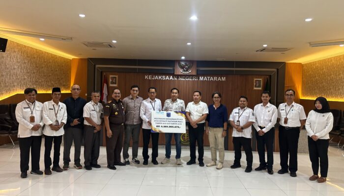 Kejari Mataram Pulihkan Rp4,96 Miliar Royalti Mataram Mall