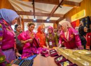 Produk NTB Curi Perhatian di HUT Dekranas, Selvi Gibran Borong Tenun Lombok Utara