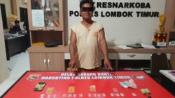 Pengedar Sabu di Masbagik Dibekuk, Polisi Sita 15,31 Gram Sabu