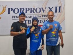 Atlet 12 Tahun Sabet Emas Menembak Porprov NTB, Lawan Terberatnya Ternyata Bukan Rival