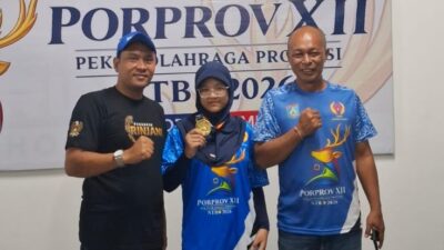 Atlet 12 Tahun Sabet Emas Menembak Porprov NTB, Lawan Terberatnya Ternyata Bukan Rival