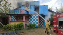 Bekas Tempat Hiburan di Batu Layar Ludes Terbakar, Kerugian Ditaksir Rp1 Miliar