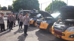 Kapolres Lotim Sidak Kendaraan Dinas, Pastikan Seluruh Armada Siap Layani Masyarakat