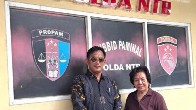 2 Tahun Menggantung, Ny. Lusy Datangi Paminal Polda NTB Tuntut Kepastian Hukum