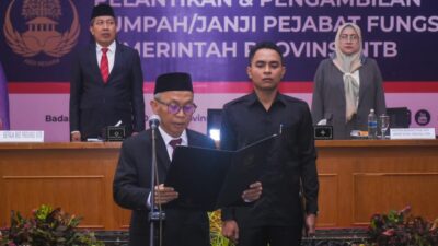 118 Pejabat Fungsional NTB Dilantik, Sekda: Jadilah Pemberi Solusi