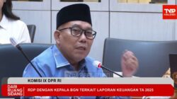Muazzim Soroti BGN WTP Diraih, Serapan Anggaran Hanya 59%