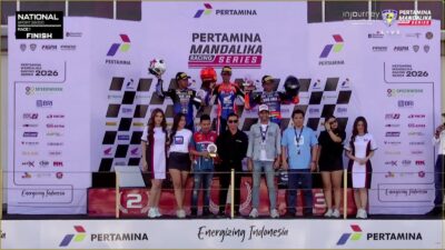 Duel Sengit di Mandalika! Irfan Ardiyansyah Menang Tipis 0,040 Detik, Aldiaz Aqsal Finis di Posisi Empat