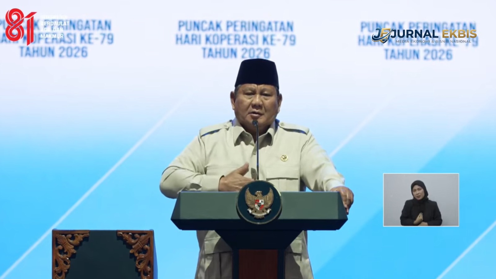Prabowo: Kekayaan Indonesia Terlalu Lama Dicuri