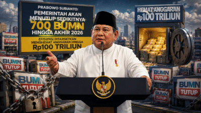 Prabowo: 700 BUMN Akan Ditutup, Negara Hemat Rp100 Triliun