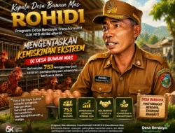 753 Warga Miskin Ekstrem di Buwun Mas Dibina, Kepala Desa Sebut Program OJK Paling Efektif