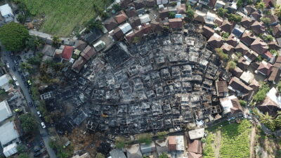 Sade Terbakar, 75 Rumah dan 69 Artshop Ludes: Warga Ingin Bangun Kembali Kampung Sasak