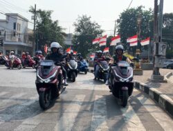 Cinta Indonesia, Ribuan Bikers Honda PCX Konvoi Simpatik Rayakan HUT RI ke-81