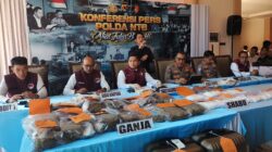 Terbongkar! Ganja 5,2 Kg Disembunyikan di Dalam Vespa