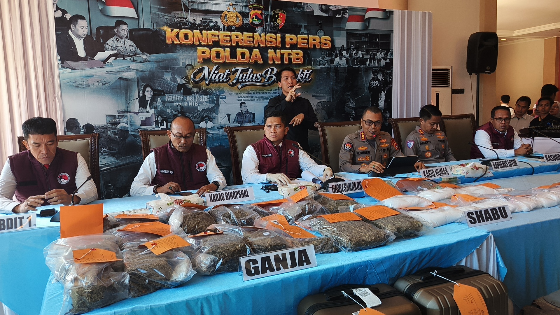 Terbongkar! Ganja 5,2 Kg Disembunyikan di Dalam Vespa