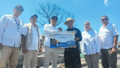 BI NTB Salurkan Bantuan untuk Korban Kebakaran Kampung Adat Sade