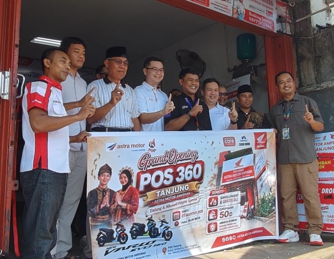 Honda Buka POS Tanjung, Servis dan Penjualan Kini Lebih Dekat di Lombok Utara