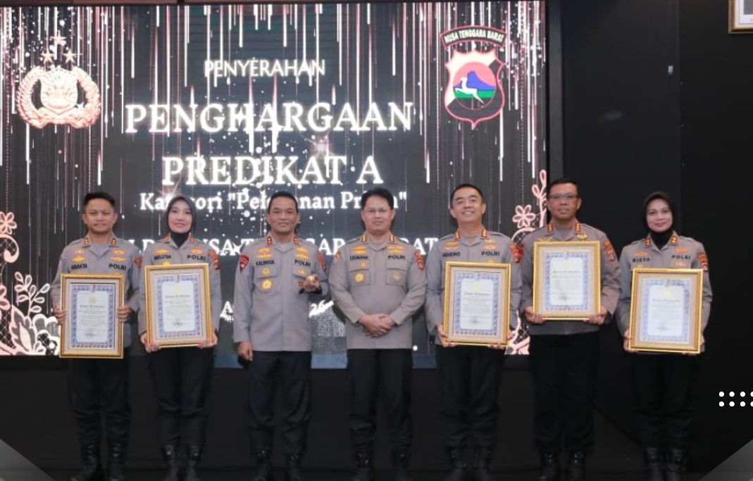 Polres Lombok Timur Raih Predikat A, Tertinggi di NTB
