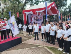 750 Peserta Ramaikan Fun Walk RINJANI BI NTB