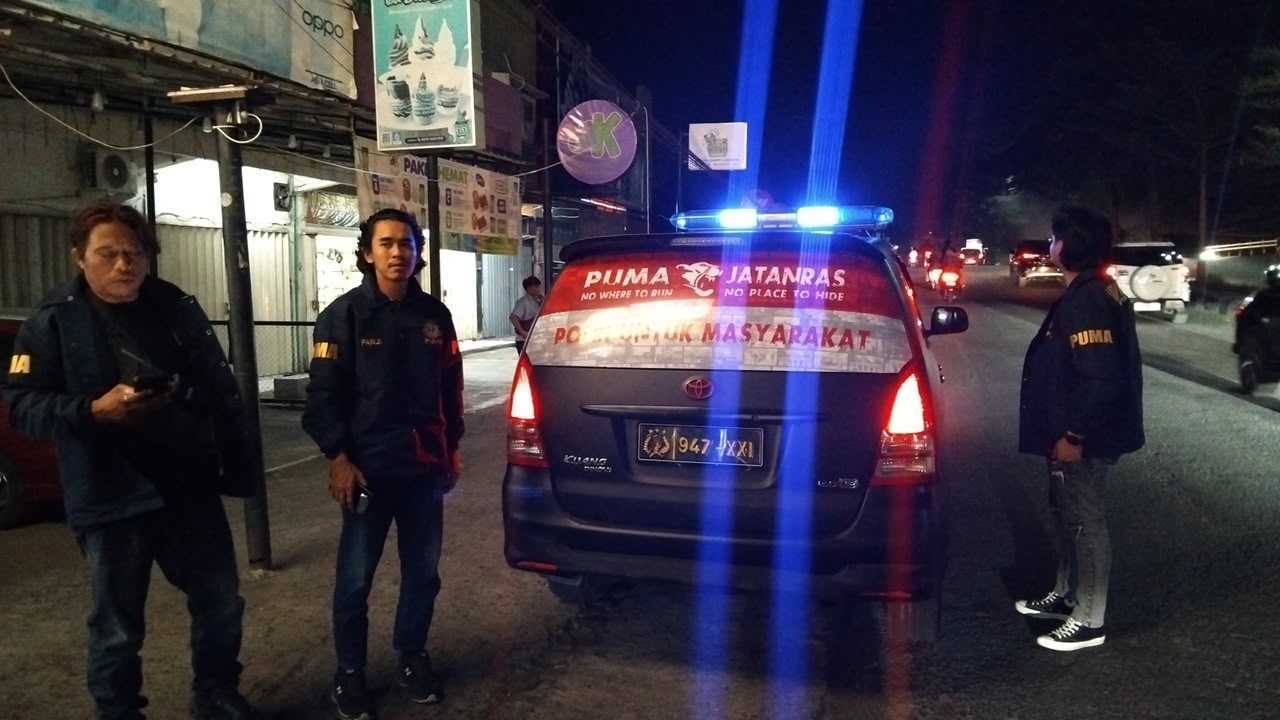 Patroli Tengah Malam di Mataram, Tim Puma Sasar Titik Rawan 3C dan Tawuran